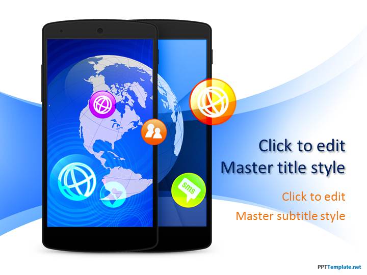 Free Smartphone PPT Template