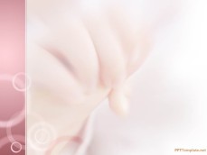 Baby PowerPoint template with transparent background