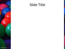 Vertical layout with Colorful Background for PowerPoint