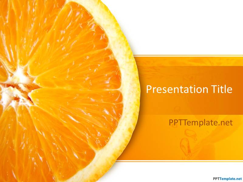 powerpoint backgrounds orange