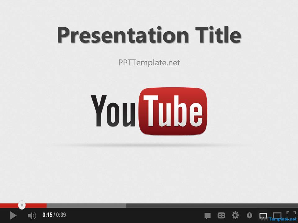 youtube powerpoint template