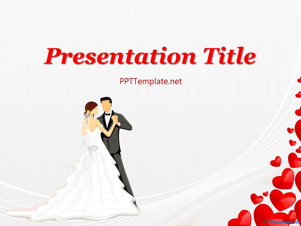 Free Wedding Dance Ppt Template