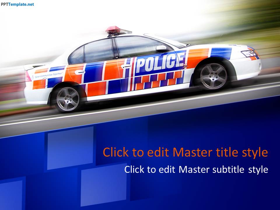 0059 police ppt template 1 PPT Template