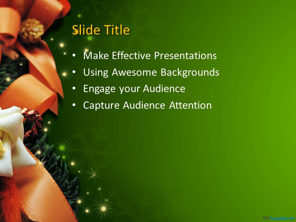 0062 Christmas Ppt Template 0001 3 Ppt Template 4282