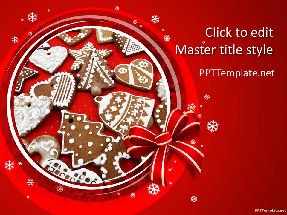 Free Christmas Baking PPT Template