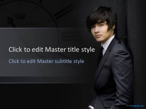 Free Men Fashion PPT Template