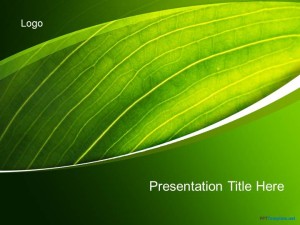 Free Green Nature Ppt Template
