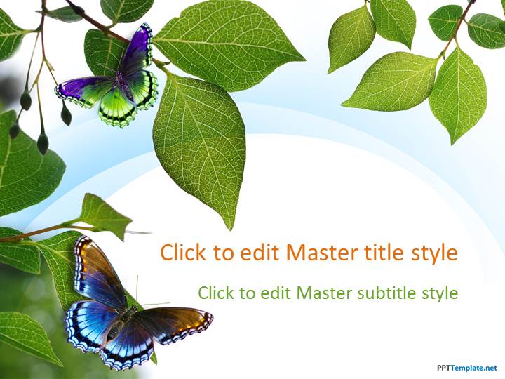 free nature powerpoint templates