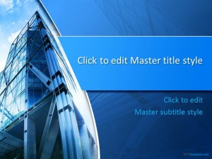 Free Skyscraper PPT Template