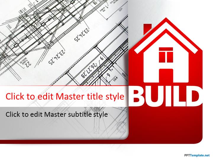 Free House Building PPT Template