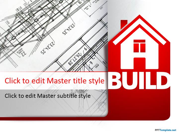 10112 house building ppt template 1 PPT Template