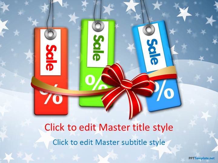 Holiday Powerpoint Template Free from ppttemplate.net