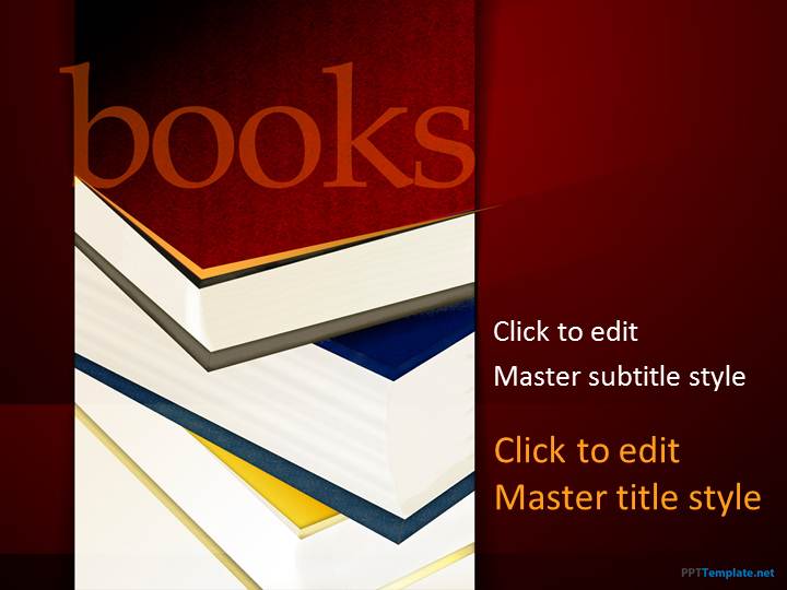 Free Books Ppt Template