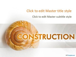 Free Construction PPT Template