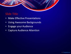 Free Firework PPT Template Free Firework PPT Template