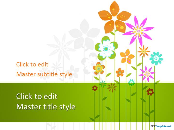 Free Floral Ppt Template