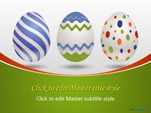 Free Easter Celebration PPT Template
