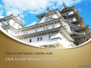 Free Himeji Castle PPT Template