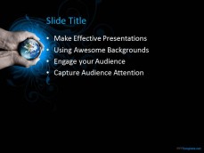 Earth Powerpoint Template from ppttemplate.net