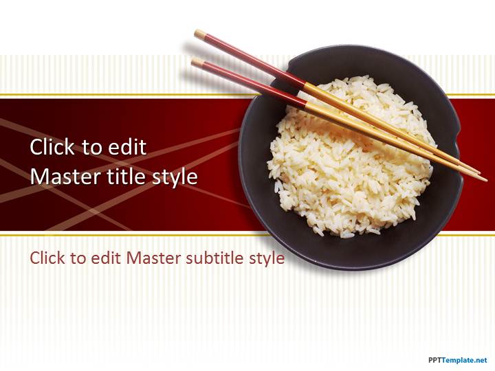 Free Rice Ppt Template