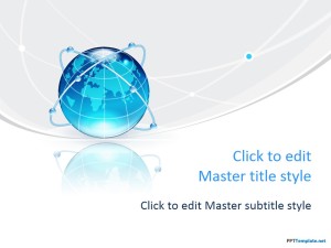 Free Net Earth PPT Template