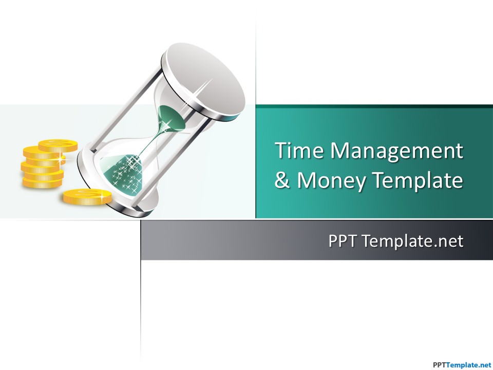 Free Time Money PPT Template