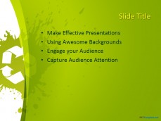 Free Recycle PPT Template