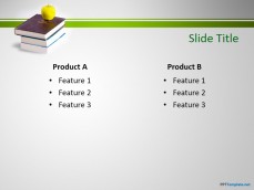 Free Literature Books PPT Template