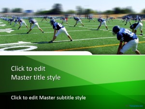 Free TouchDown PPT Template