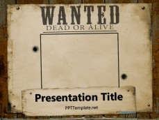 Free Cowboy Ppt Templates Ppt Template