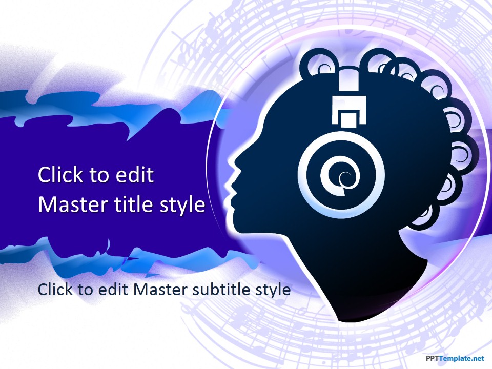 Powerpoint Music Template from ppttemplate.net