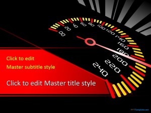 Free Speed PPT Template