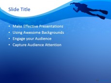 Free Diving PPT Template