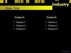 Free Manufacturing Industry PPT Template