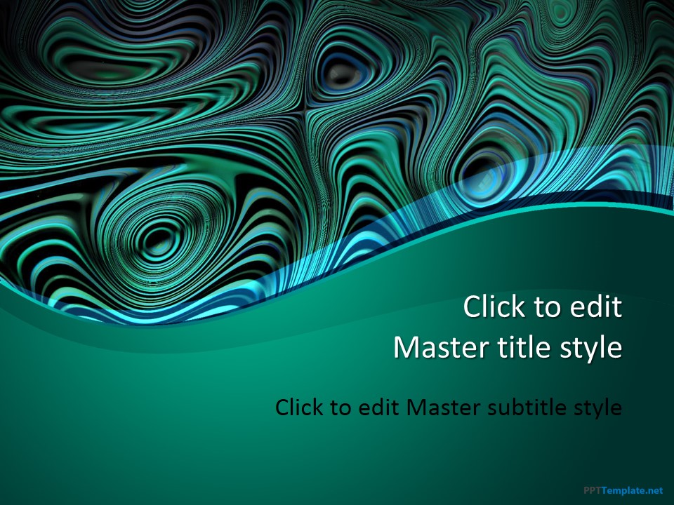 free-green-abstract-ppt-template