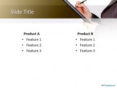 Free Office Diary PPT Template