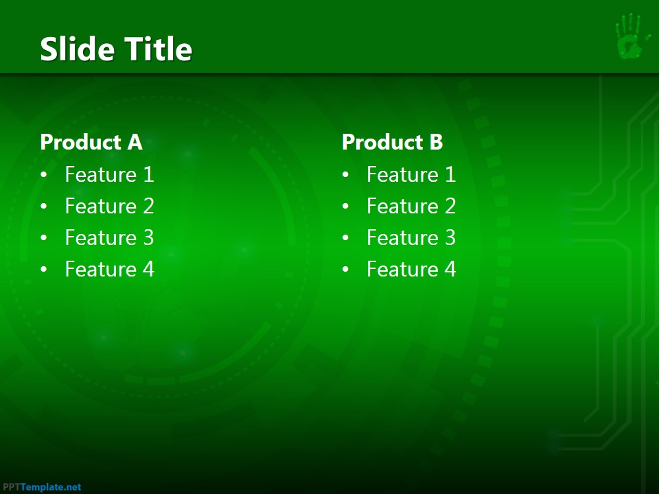 20411-palm-print-2-ppt-template-4